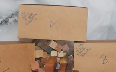 Long Mystery Box — Hardwood Pen Blank Assortment for Slimline and Mesa Style Pens
