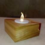 Handcrafted Wooden Candle Holders